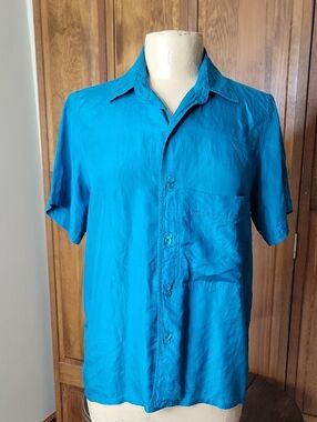 Anna & Frank Silk Blouse Sz S